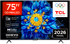 TCL 4K UHD QD Mini LED Google TV 75P8L, 75"